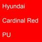 Preview: Hyundai, Cardinal Red, PU.